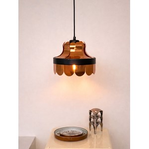 Suspension aux pétales de cuivre n°216