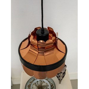 Suspension aux pétales de cuivre n°216