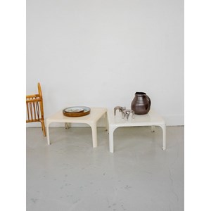 Paire de tables basses empilables n°830