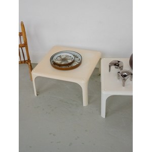 Paire de tables basses empilables n°830