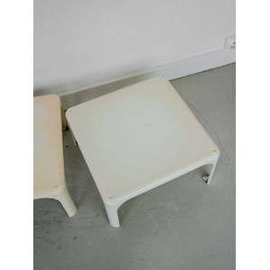 Paire de tables basses empilables n°830