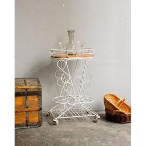 Desserte en métal et bois n°173