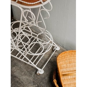 Desserte en métal et bois n°173