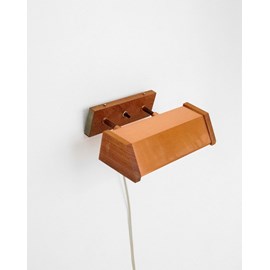 Applique en cuivre et palissandre n°196