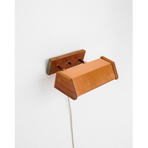 Applique en cuivre et palissandre n°196