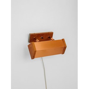 Applique en cuivre et palissandre n°196