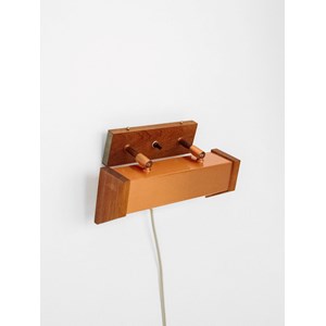 Applique en cuivre et palissandre n°196