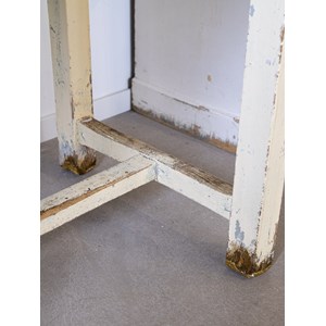 Table à manger en bois patiné n°615