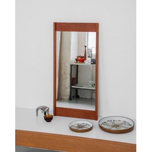 Igor, le miroir scandinave en teck n°978