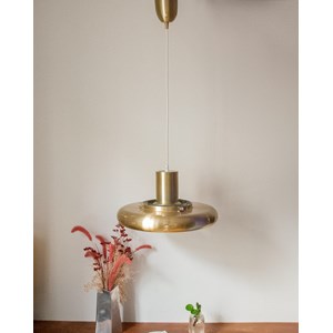 Suspension métallique doré n°195