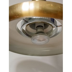 Suspension métallique doré n°195