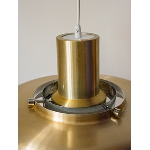 Suspension métallique doré n°195