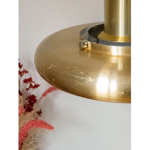 Suspension métallique doré n°195