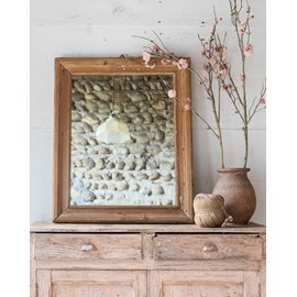 Georges, le miroir ancien en bois n°1013