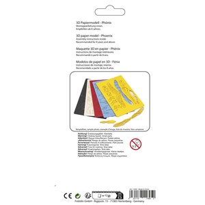 Maquette 3d en papier phénix