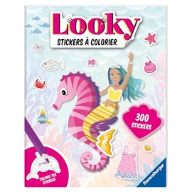 Looky livre de stickers - sirènes