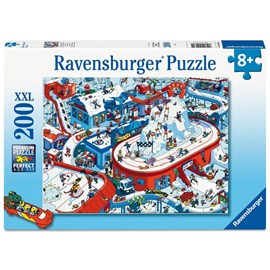 Puzzle 200 pièces xxl - sports d?hiver