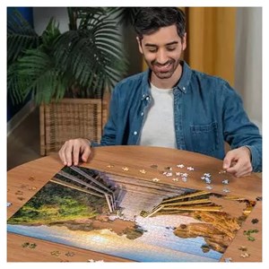 Puzzle ravensburger bleu