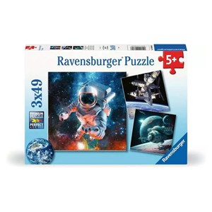 Puzzle ravensburger bleu