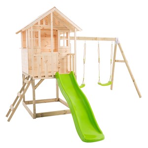 Maisonnette sur pilotis, glissière, 2 b