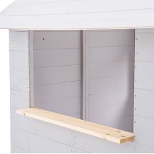 Maisonnette sur pilotis balcon et gliss