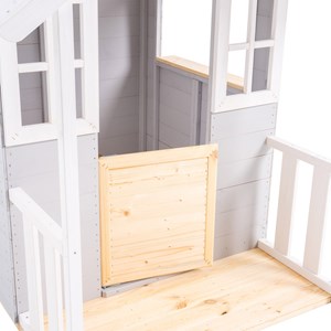 Maisonnette sur pilotis balcon et gliss