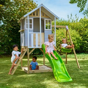 Maisonnette sur pilotis, glissière, 1 b