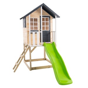 Maisonnette sur pilotis balcon et gliss