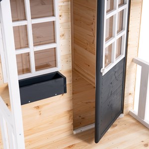 Maisonnette sur pilotis balcon et gliss