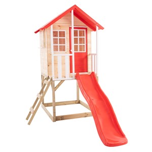 Maisonnette sur pilotis balcon et gliss