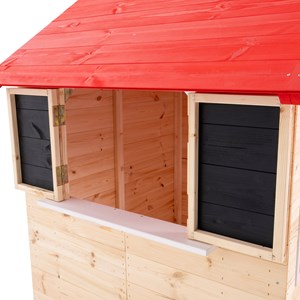 Maisonnette sur pilotis balcon et gliss