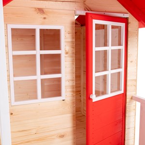 Maisonnette sur pilotis balcon et gliss