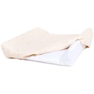 Matelas à langer imperméable et housse orange cherries