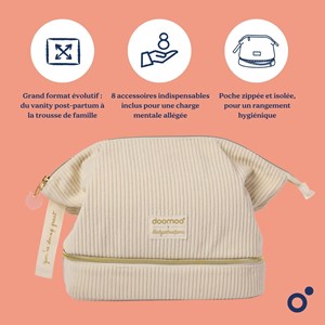 Trousse de maternité mommy vanity sand