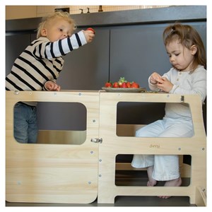 Tour d'apprentissage mae 2-en-1 naturel