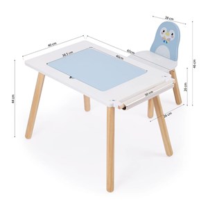 Table pingouin pip - bois