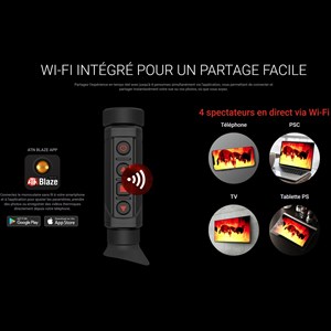 Monoculaire thermique atn blazehunter xd elite 1280 lrf 2-16x - ultra performant