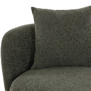 Dayton-méridienne en tissu vert