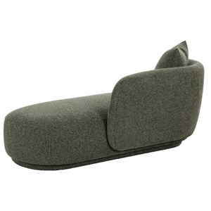 Dayton-méridienne en tissu vert