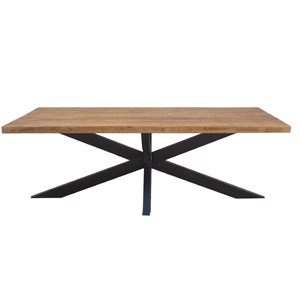 Manaus-table à manger 6 personnes 160 cm en bois massif