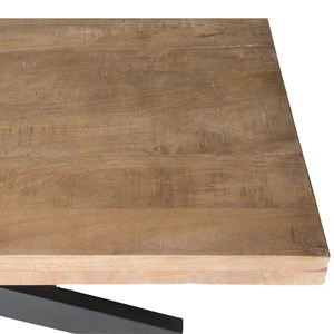 Manaus-table à manger 8 personnes 200 cm en bois massif