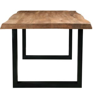 Manaus-table repas 10 personnes 240 cm brut de sciage