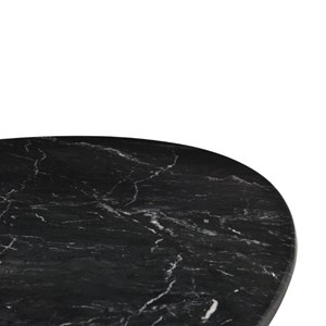 Julia-set de 2 tables basses marbre noir