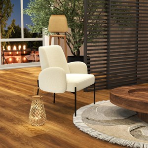 Alex-fauteuil en tissu cozy ecru