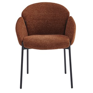 Candice-chaise en tissu luxury terracotta (x2)