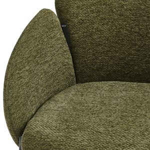 Candice-chaise en tissu luxury kaki (x2)