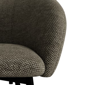 Chloe-fauteuil de bar en tissu luxury taupe (x2)