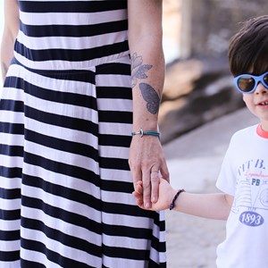 Bracelet ancre femme bleu – cézembre