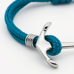 Bracelet ancre femme bleu – cézembre