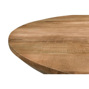 Macy-table à manger ovale 10 personnes 240 cm en bois massif